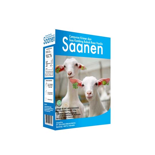 SAANEN SUSU KAMBING VANILLA 200 GR SAANEN SUSU KAMBING VANILLA 200 GR