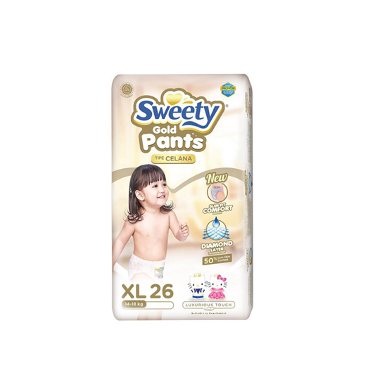 SWEETY GOLD PANTS XL 26 PIECES SWEETY GOLD PANTS XL 26 PIECES