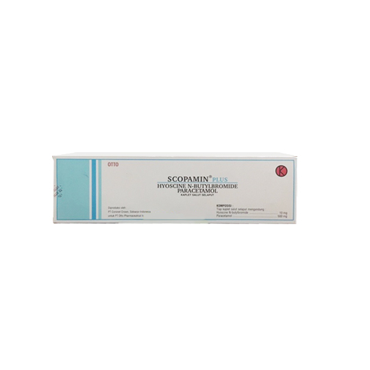 SCOPAMIN PLUS 10 KAPLET SCOPAMIN PLUS 10 KAPLET