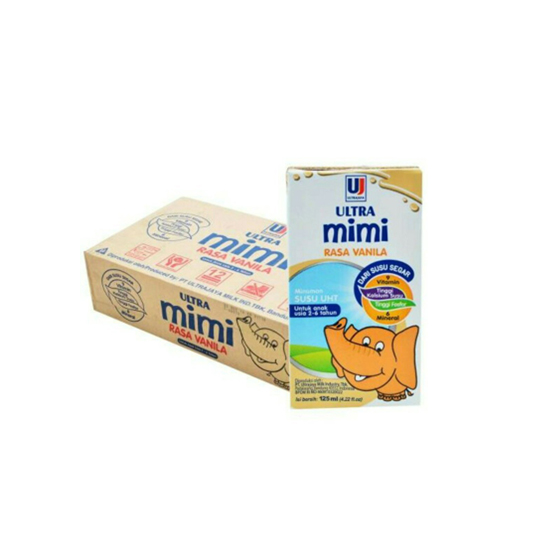 Ultra Mimi UHT Vanila 125 ml 40 Pack Ultra Mimi UHT Vanila 125 ml 40 Pack