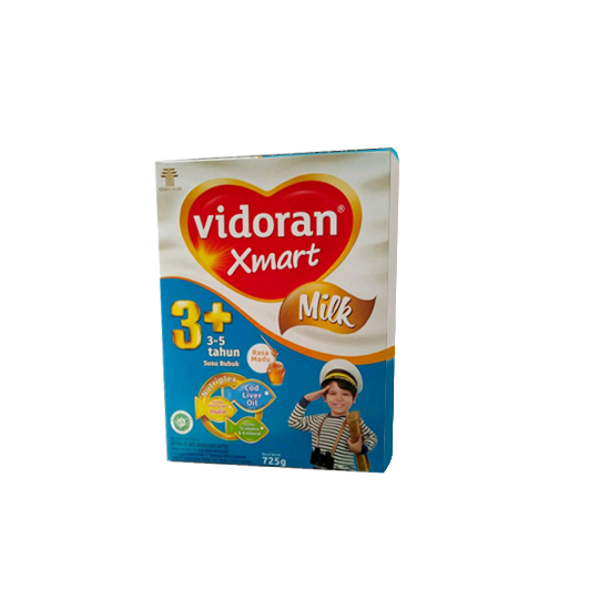 VIDORAN XMART 3+ MILK MADU 725 GR VIDORAN XMART 3+ MILK MADU 725 GR