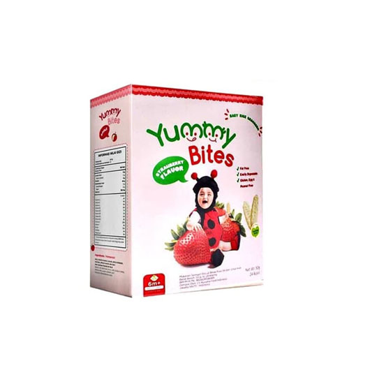 YUMMY BITES APPLE 50 GR YUMMY BITES APPLE 50 GR