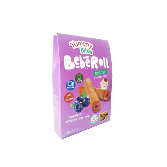 YUMMY BITES BEBEROLL BLUBERRY 40 GR YUMMY BITES BEBEROLL BLUBERRY 40 GR