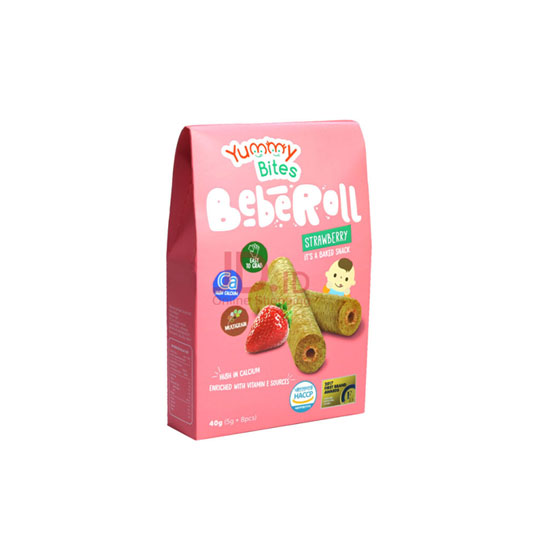 Yummy Bites Beberoll Strawberry 40 g Yummy Bites Beberoll Strawberry 40 g