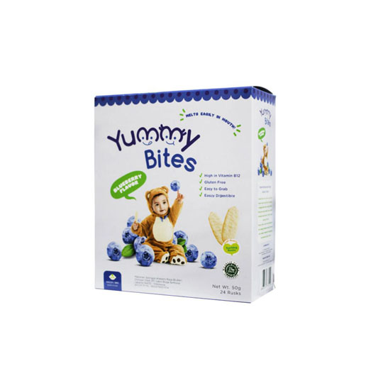 YUMMY BITES BLUEBERRY 50 GR YUMMY BITES BLUEBERRY 50 GR