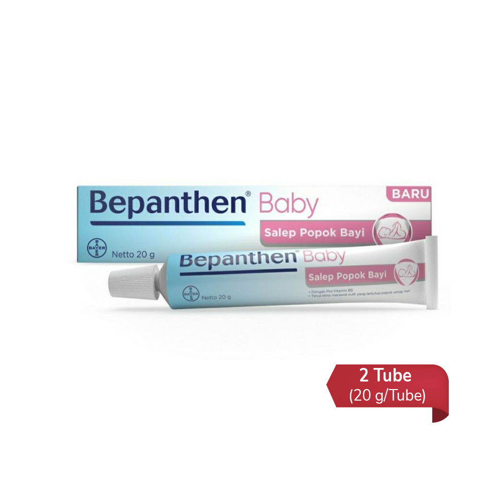 Bepanthen Baby 20 g 2 Tube - Hemat Borongan - Kegunaan, Efek Samping ...