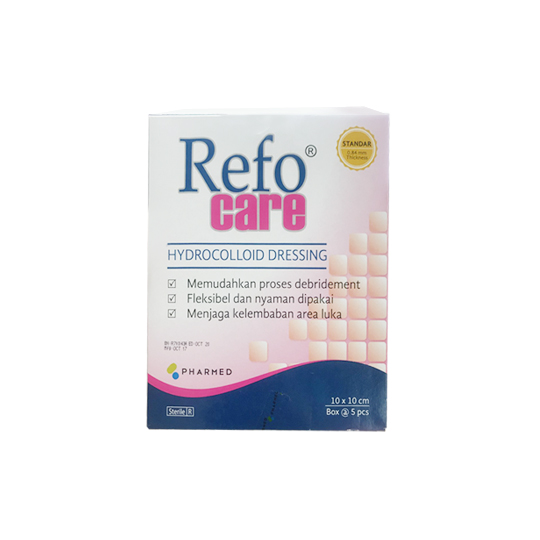 Refocare Thickness 0.84 Mm Ukuran 10X10 Cm 5 Pieces Refocare Thickness 0.84 Mm Ukuran 10X10 Cm 5 Pieces