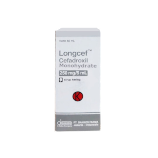 LONGCEF DRY SYRUP 250MG/5 ML 60 ML LONGCEF DRY SYRUP 250MG/5 ML 60 ML