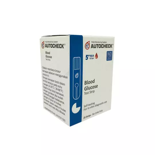 AUTOCHECK GLUCOSE 25 STRIP AUTOCHECK GLUCOSE 25 STRIP