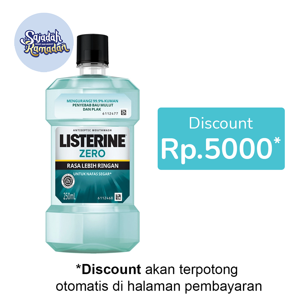Listerine Zero Mouthwash 250 ml Listerine Zero Mouthwash 250 ml