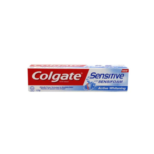 Colgate Toothpaste Sensitive Sensifoam Whitening 120 g Colgate Toothpaste Sensitive Sensifoam Whitening 120 g
