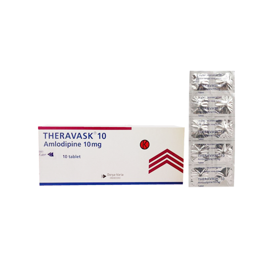 Theravask 10 mg 10 Tablet Theravask 10 mg 10 Tablet