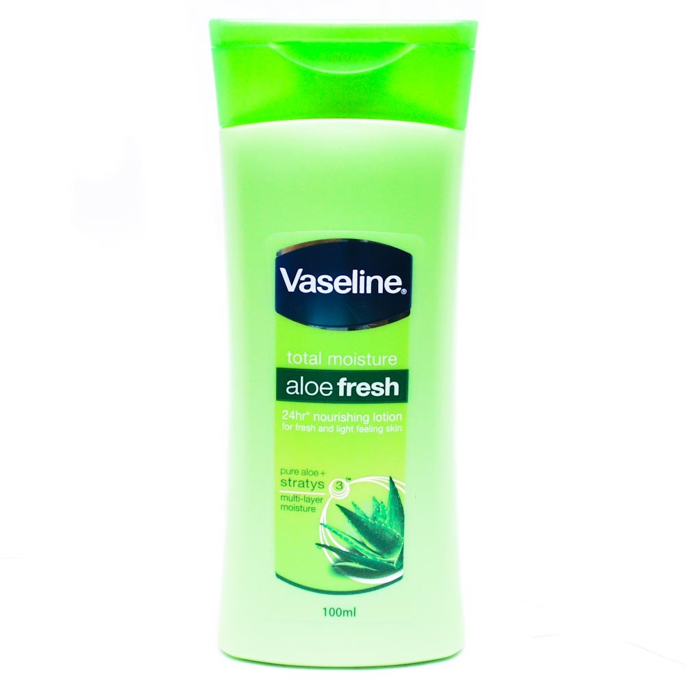 Vaseline Hand and Body Lotion Aloe Fresh 100 ml Kegunaan, Efek