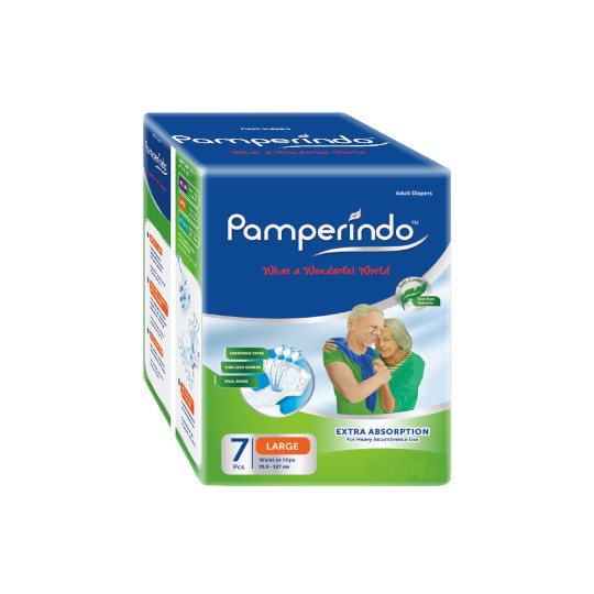 Pamperindo Adult Diapers L 7 Pieces Pamperindo Adult Diapers L 7 Pieces