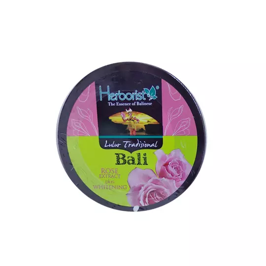 HERBORIST LULUR BALI EKSTRAK ROSE 100 G HERBORIST LULUR BALI EKSTRAK ROSE 100 G