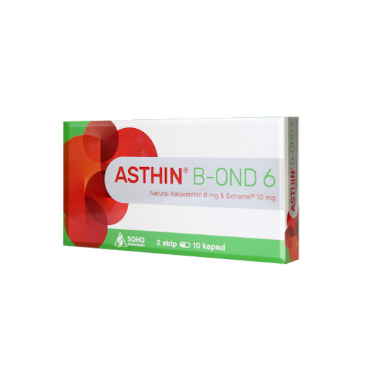 ASTHIN B-OND 6 MG 20 KAPSUL ASTHIN B-OND 6 MG 20 KAPSUL