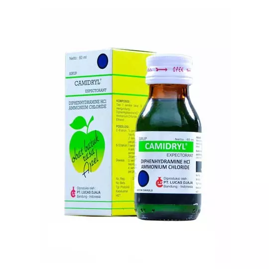 CAMIDRYL EXPECTORANT SIRUP 60 ML CAMIDRYL EXPECTORANT SIRUP 60 ML