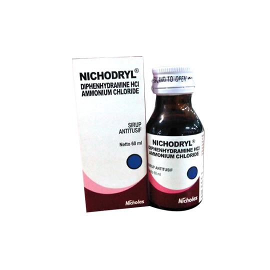 NICHODRYL SIRUP 60 ML NICHODRYL SIRUP 60 ML