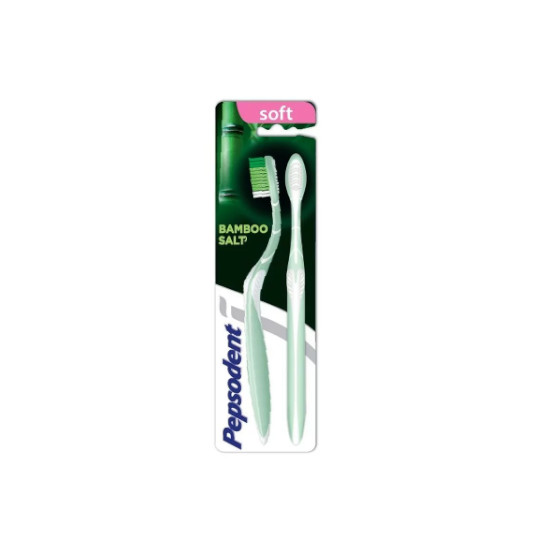 PEPSODENT SIKAT GIGI BAMBOO SALT 2 PIECES PEPSODENT SIKAT GIGI BAMBOO SALT 2 PIECES