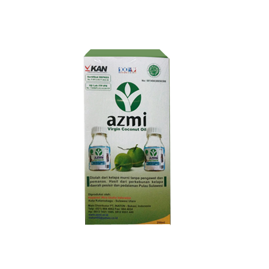 VIRGIN COCONUT OIL AZMI 250 ML VIRGIN COCONUT OIL AZMI 250 ML