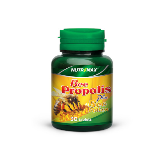 NUTRIMAX BEE PROPOLIS PLUS BEE POLLEN 30 TABLET NUTRIMAX BEE PROPOLIS PLUS BEE POLLEN 30 TABLET