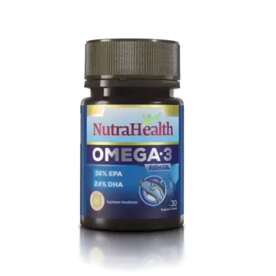 Nutrahealth Omega 3 Fish Oil 36 Epa 24 DHA 30 SoftGel Kegunaan