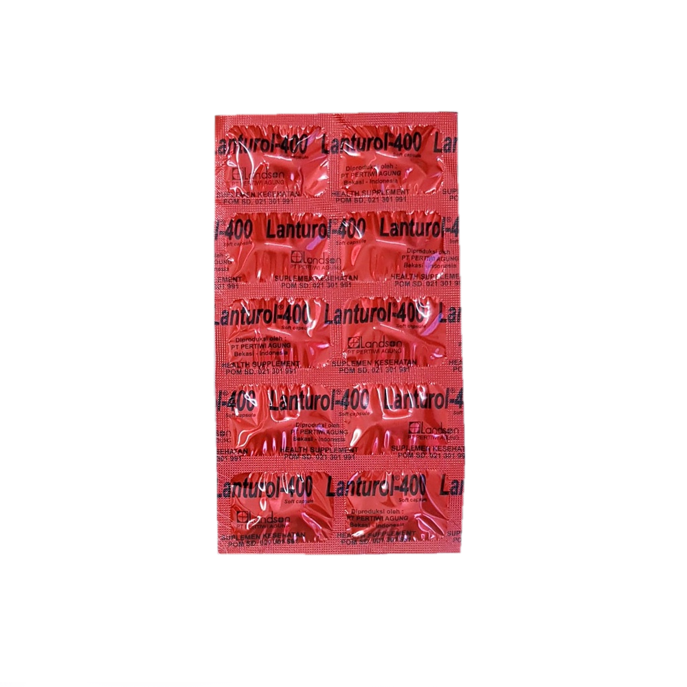 Lanturol (Vitamin E) 200 IU 10 Kapsul - Kegunaan, Efek Samping, Dosis ...