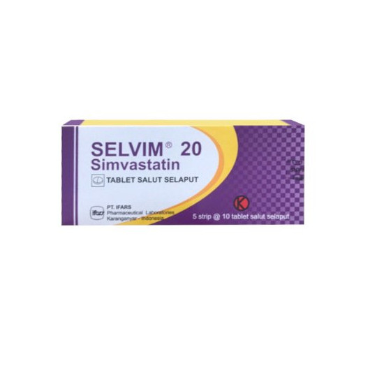 Selvim 20 mg 3 Strip (10 Tablet/Strip) - Obat Rutin - Kegunaan, Efek ...