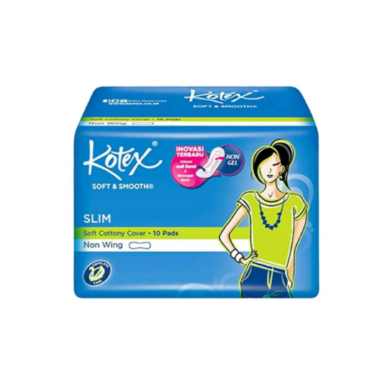 KOTEX SOFT SMOOTH SLIM NON WING 10 PADS KOTEX SOFT SMOOTH SLIM NON WING 10 PADS