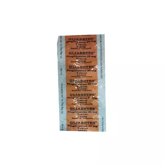 GLIABETES 30 MG 10 TABLET GLIABETES 30 MG 10 TABLET