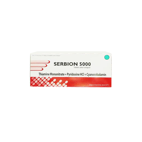 SERBION 5000 10 TABLET SERBION 5000 10 TABLET