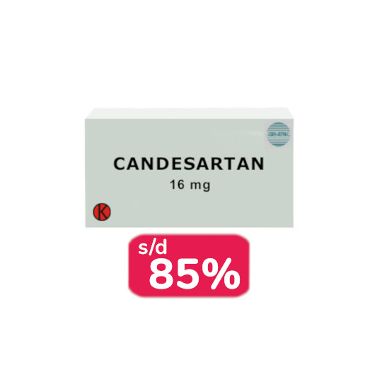 CANDESARTAN 16 MG 30 TABLET - OBAT RUTIN CANDESARTAN 16 MG 30 TABLET - OBAT RUTIN
