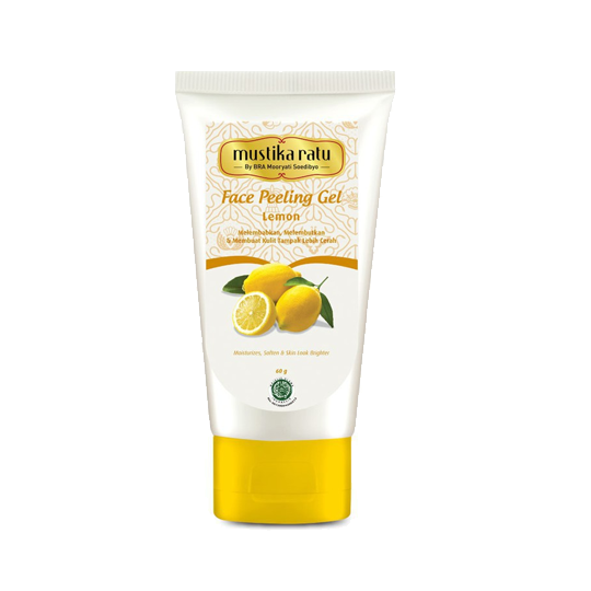 Mustika Ratu Face Peeling Gel Lemon 60 g Kegunaan, Efek Samping