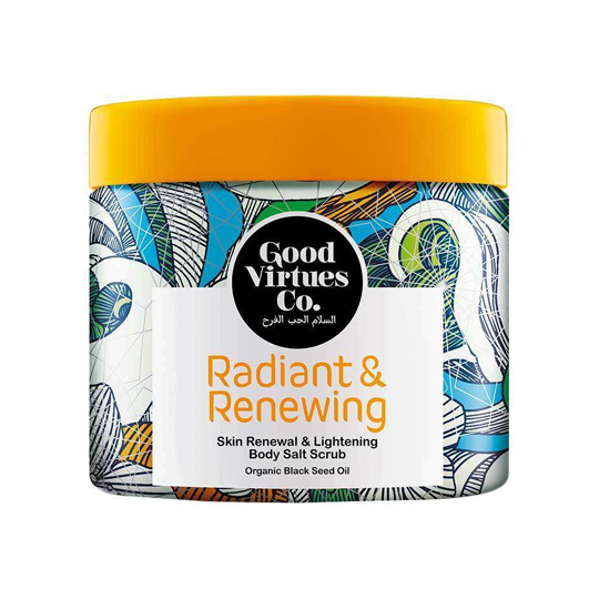 Good Virtues Co (GVC) Radiant & Renewing Skin Renewal & Lightening Body Salt Scrub 200 g Good Virtues Co (GVC) Radiant & Renewing Skin Renewal & Lightening Body Salt Scrub 200 g