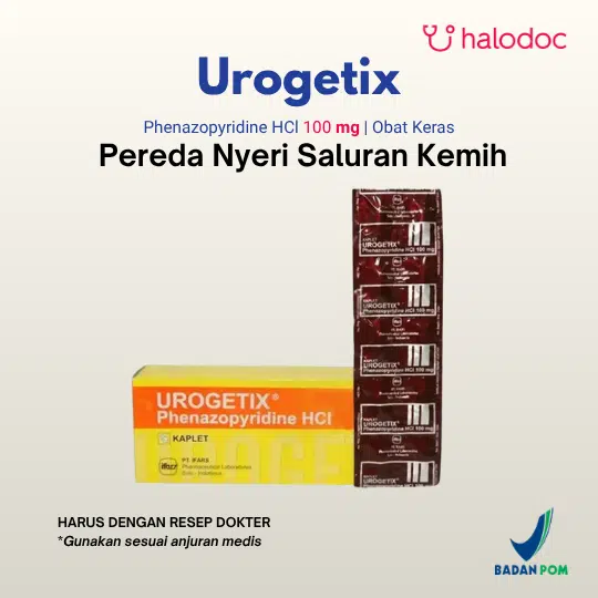 Urogetix 100 mg 10 Kaplet