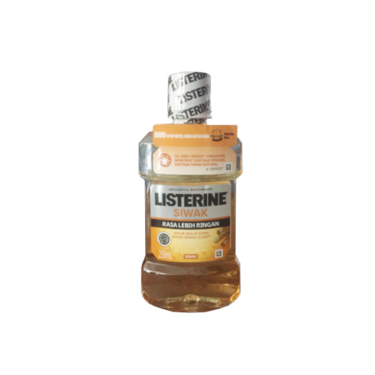 LISTERINE SIWAK 250 ML LISTERINE SIWAK 250 ML