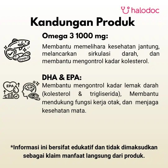 Norvine Omega 3 Fish Oil 1000 mg 90 Softgel - Gambar 2