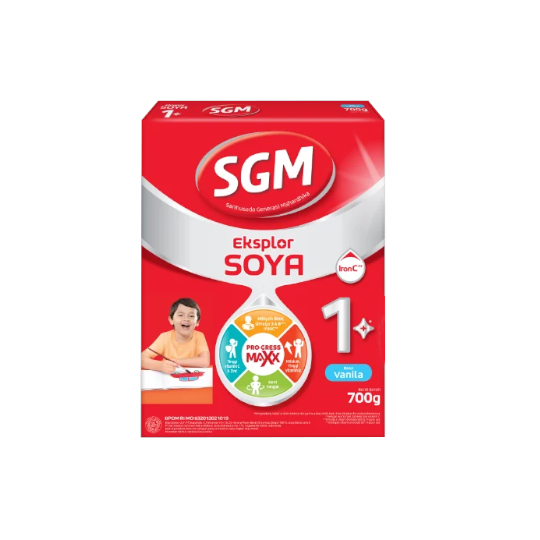 SGM Eksplor Advance+ Soya 1 Plus Vanila Formula Susu Bubuk 700 g SGM Eksplor Advance+ Soya 1 Plus Vanila Formula Susu Bubuk 700 g