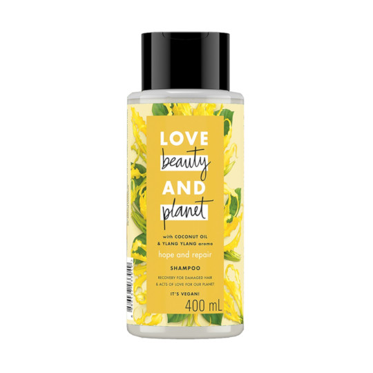 LOVE BEAUTY PLANET HOPE AND REPAIR SHAMPOO 400 ML LOVE BEAUTY PLANET HOPE AND REPAIR SHAMPOO 400 ML