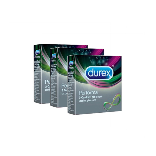 Kondom Durex Performa 3 Box (@3 Pieces) - Lebih Hemat Kondom Durex Performa 3 Box (@3 Pieces) - Lebih Hemat