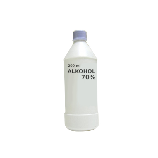 ALKOHOL 70% 200 ML ALKOHOL 70% 200 ML