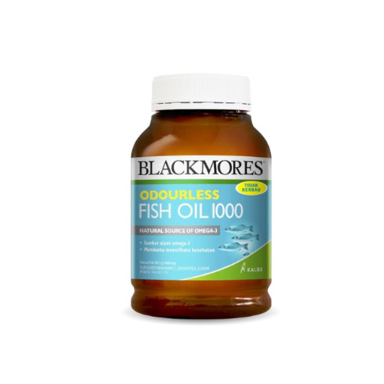 BLACKMORES ODOURLESS FISH OIL 1000 MG 200 TABLET BLACKMORES ODOURLESS FISH OIL 1000 MG 200 TABLET