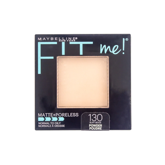 Maybelline Fit Me Matte Poreless Compact Powder 130 Buff Beige Maybelline Fit Me Matte Poreless Compact Powder 130 Buff Beige