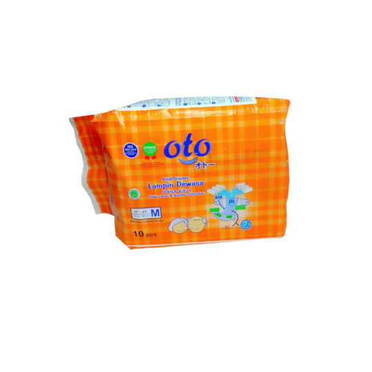 Oto Adult Diapers M 10 Pieces Oto Adult Diapers M 10 Pieces