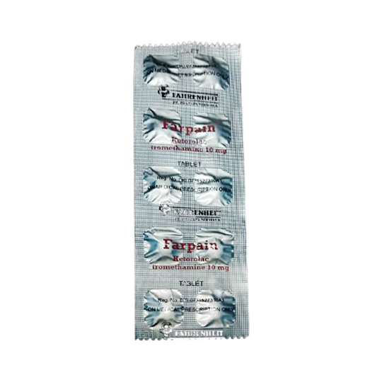Farpain 10 mg 10 Tablet Farpain 10 mg 10 Tablet