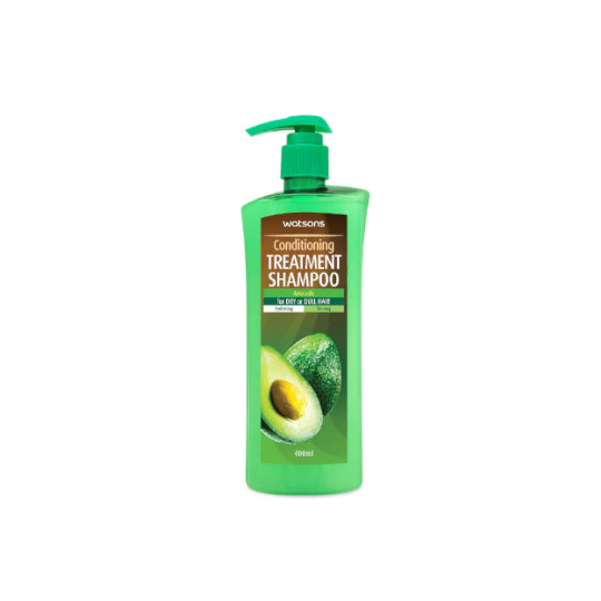 WATSONS TREATMENT HAIR CARE AVOCADO SHAMPOO 400 ML WATSONS TREATMENT HAIR CARE AVOCADO SHAMPOO 400 ML