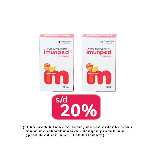 IMUNPED DROPS 15 ML 2 BOTOL - LEBIH HEMAT IMUNPED DROPS 15 ML 2 BOTOL - LEBIH HEMAT