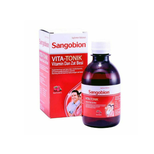 SANGOBION VITA-TONIK CRANBERY 400 ML SANGOBION VITA-TONIK CRANBERY 400 ML