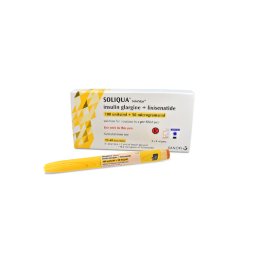Soliqua 100/50 Pen Kegunaan, Efek Samping, Dosis dan Aturan Pakai