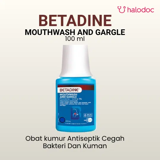Betadine Mouthwash and Gargle 100 ml